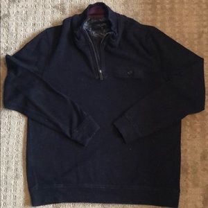 Ted Baker Navy Half Zip
